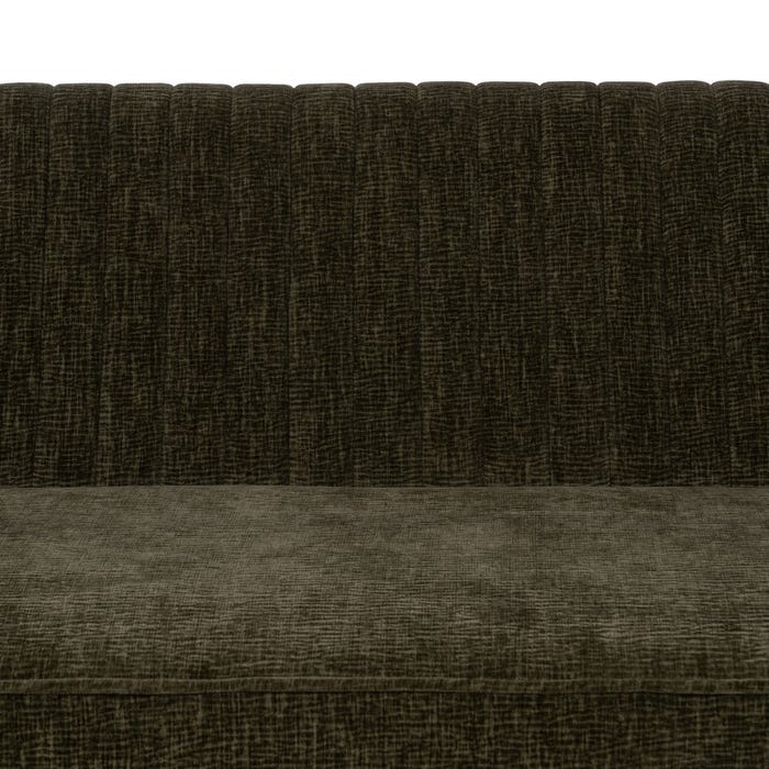 Green Fabric-Wood Sofa Living Room 134 X 70 X 74 Cm