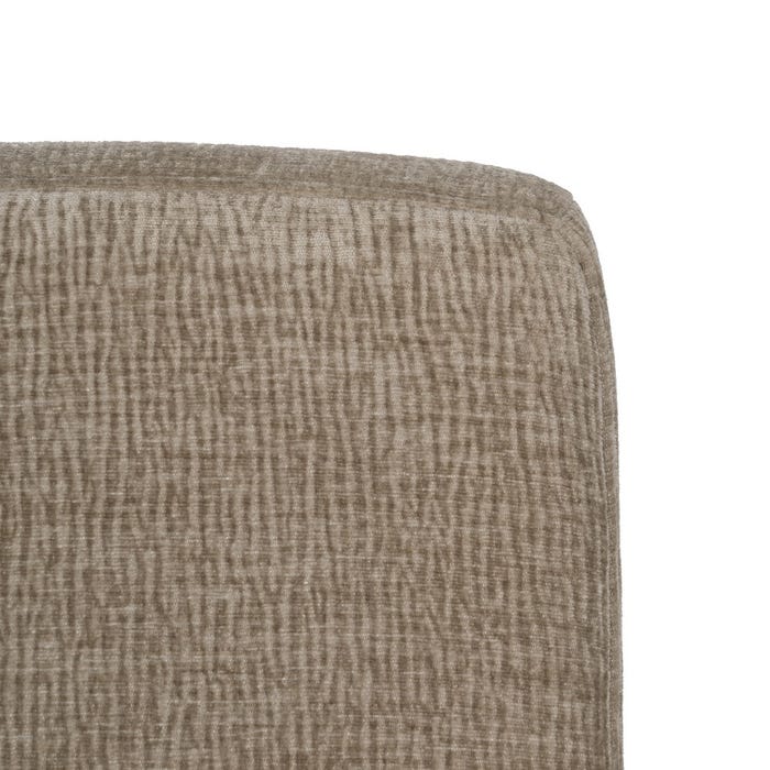 Beige Fabric-Wood Sofa Living Room 134 X 76 X 85 Cm