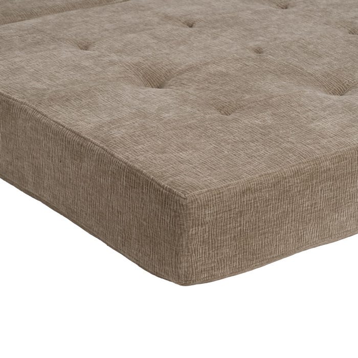 Sofá Beige Tejido-Madera Salón 89 X 101 X 71 Cm