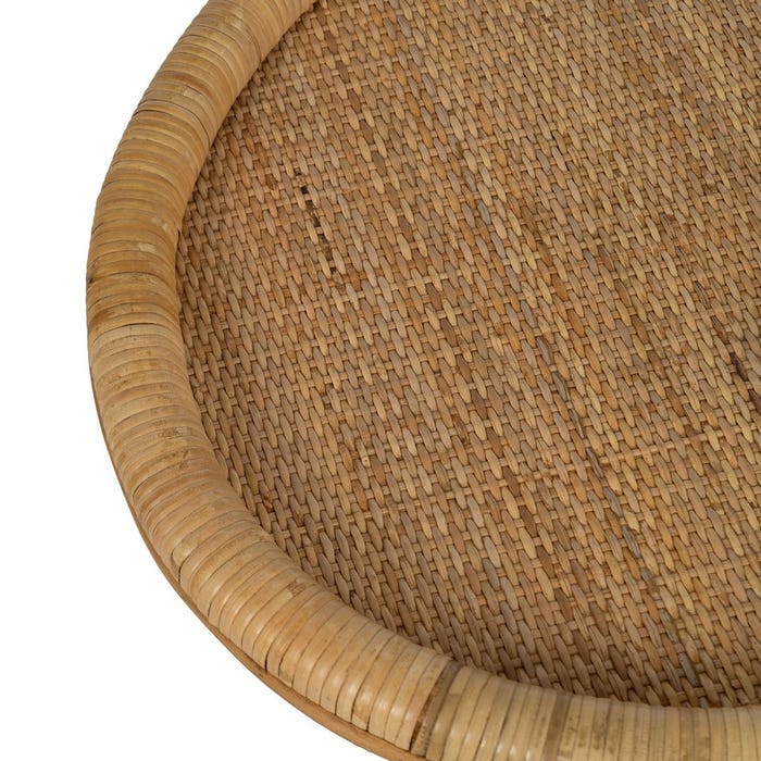 Natural Rattan Coffee Table Living Room 90 X 60 X 41 Cm