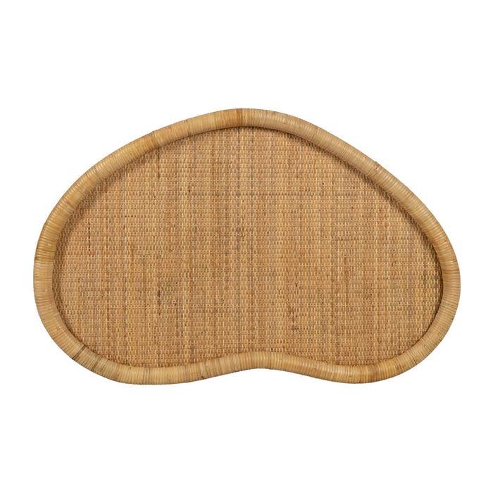 Natural Rattan Coffee Table Living Room 90 X 60 X 41 Cm