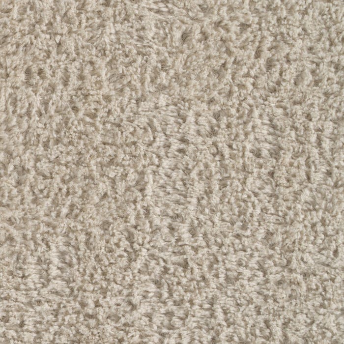 Puf Beige Tejido Salón 45 X 42 X 42 Cm