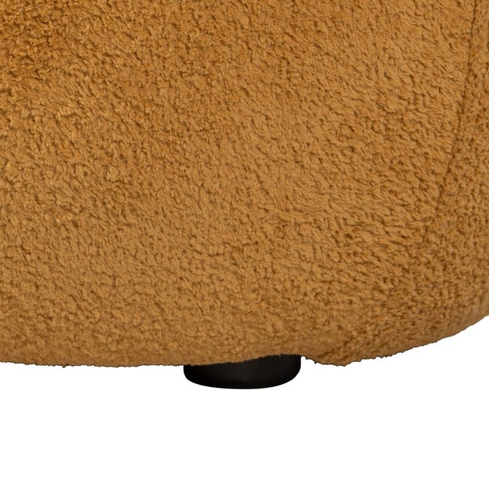 Sillón Mostaza Tejido Salón 67 X 73 X 67 Cm