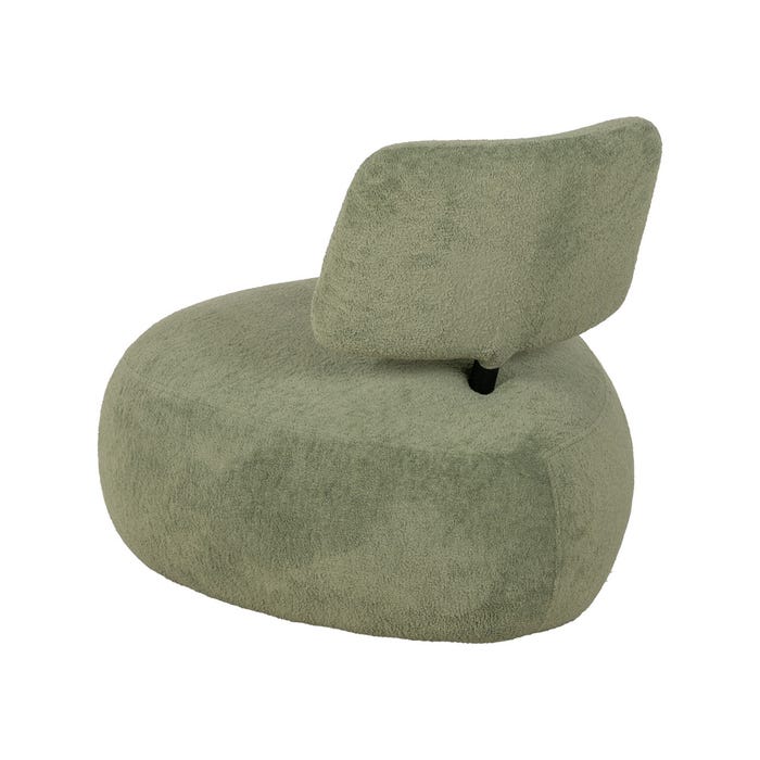 Sillón Verde Tejido Salón 67 X 73 X 67 Cm