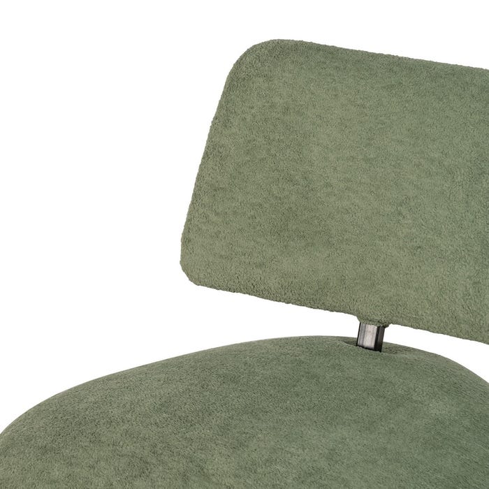 Sillón Verde Tejido Salón 67 X 73 X 67 Cm