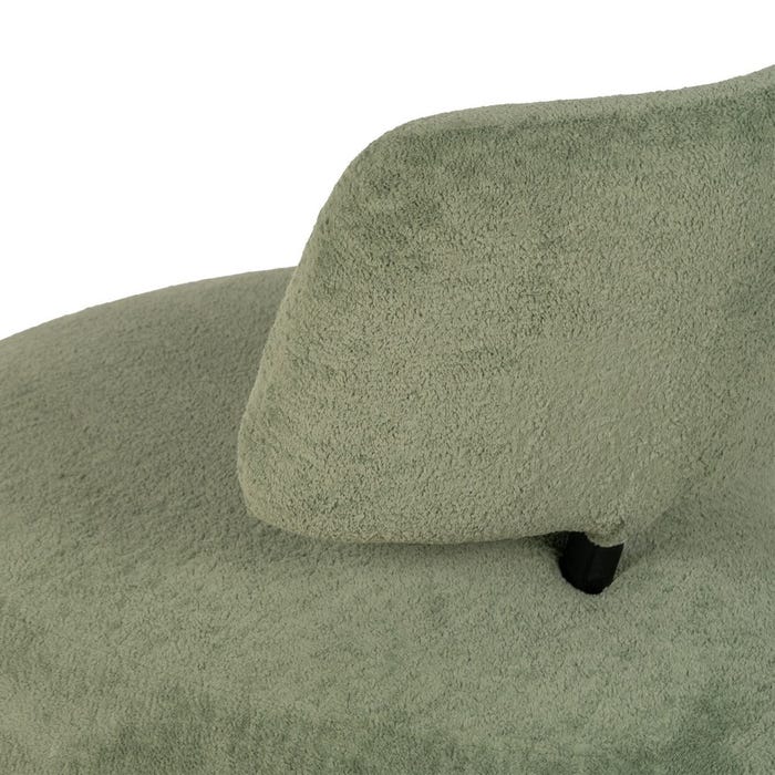 Sillón Verde Tejido Salón 67 X 73 X 67 Cm