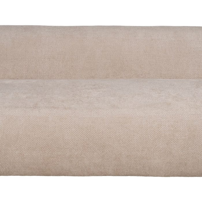 Beige Fabric Living Room Sofa 200 X 89 X 61 Cm