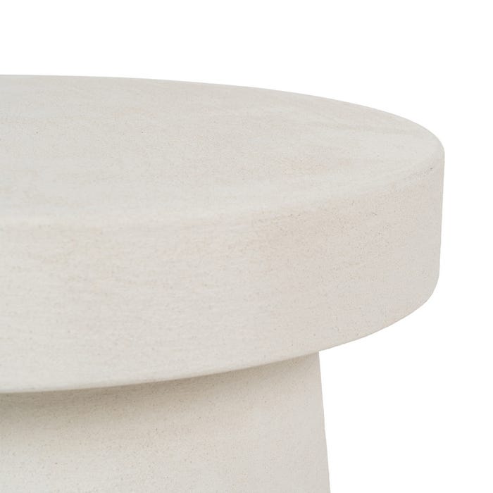 Mesa Lateral Branca Dm 58 X 58 X 43 Cm