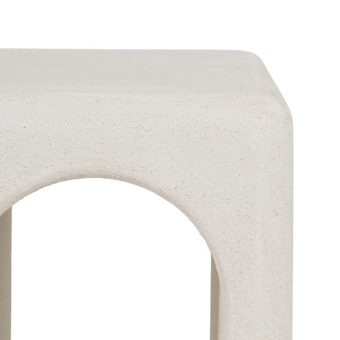 Mesa Auxiliar Blanco Dm 48 X 37 X 49 Cm