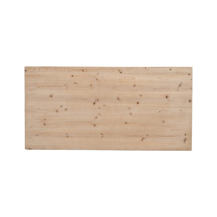 Natural-White Center Table 120 X 60 X 48 Cm