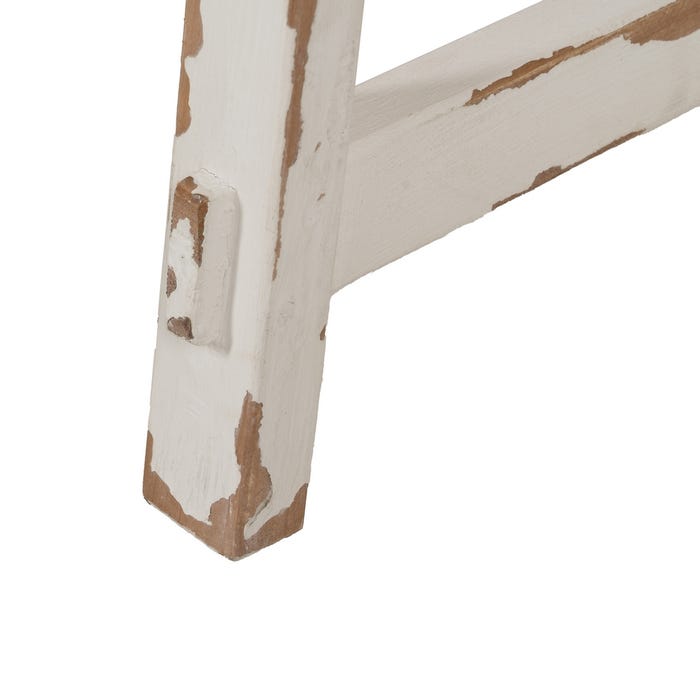 Natural-White Center Table 60 X 60 X 45 Cm