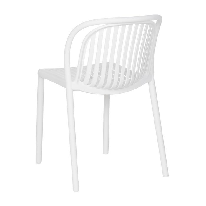 White Polypropylene Contract Chair 51 X 57 X 78 Cm
