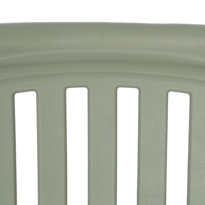 Green Polypropylene Contract Chair 51 X 57 X 78 Cm