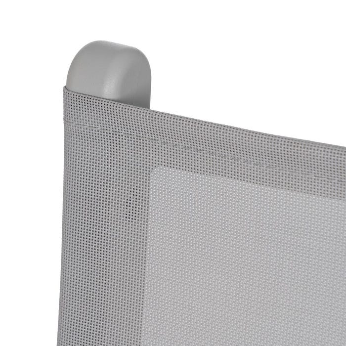 Silla Plegable Gris Polipropileno 45 X 55 X 83 Cm