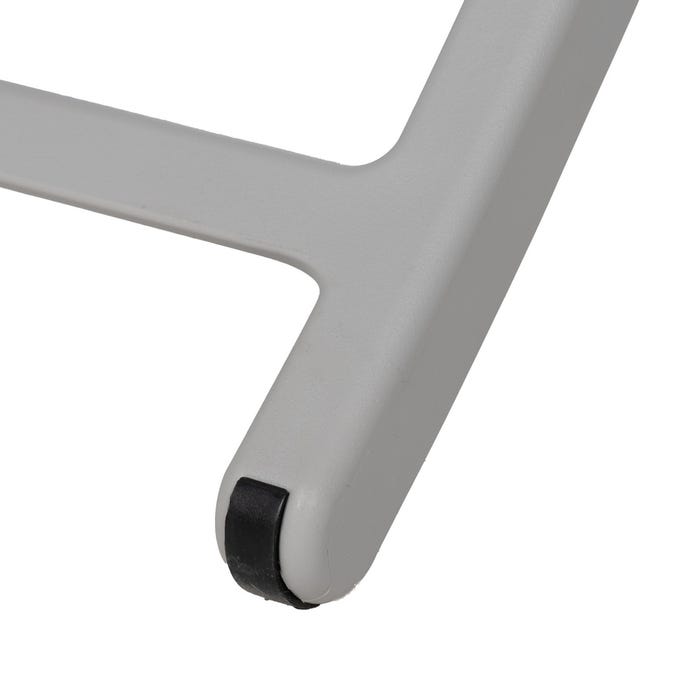 Gray Polypropylene Folding Chair 45 X 55 X 83 Cm