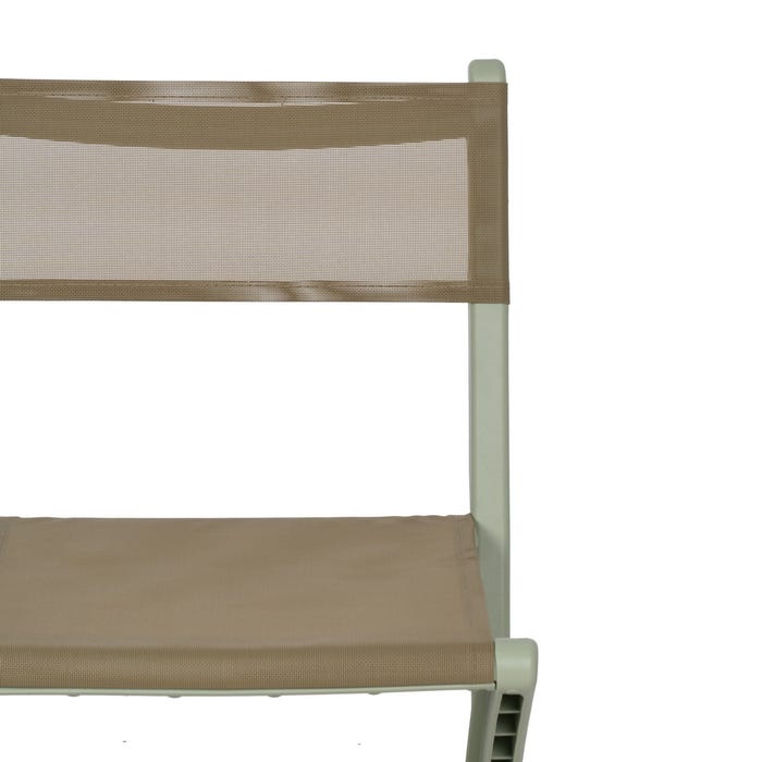 Green Polypropylene Folding Chair 45 X 55 X 83 Cm