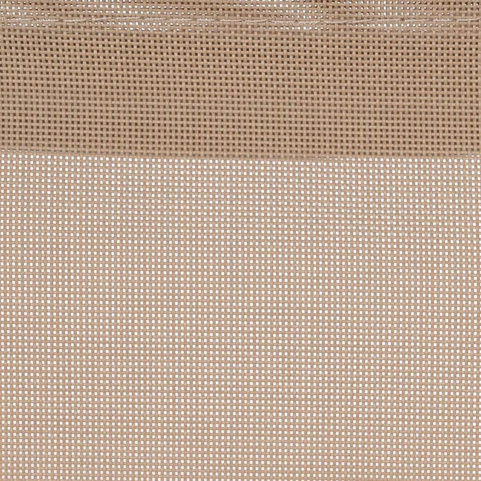 Beige Polypropylene Folding Chair 45 X 55 X 83 Cm