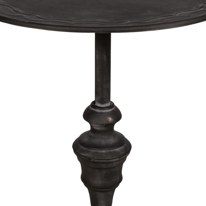 Mesita Gris Oscuro Metal 45 X 45 X 60 Cm