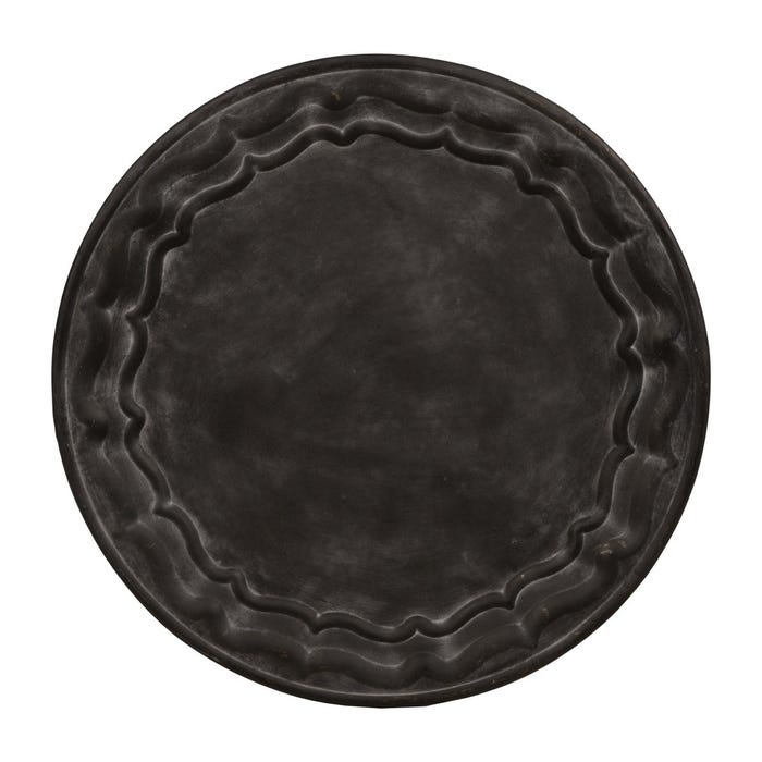 Mesita Gris Oscuro Metal 45 X 45 X 60 Cm
