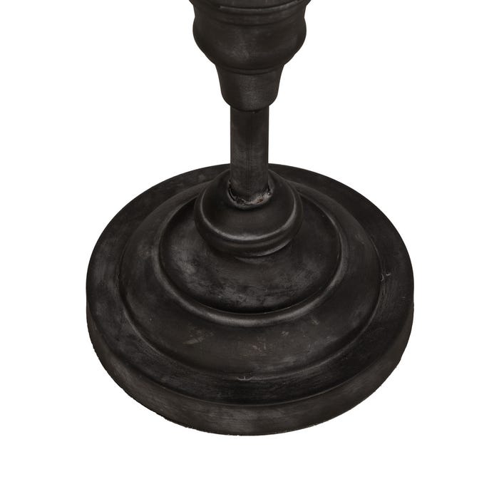 Mesita Gris Oscuro Metal 45 X 45 X 60 Cm