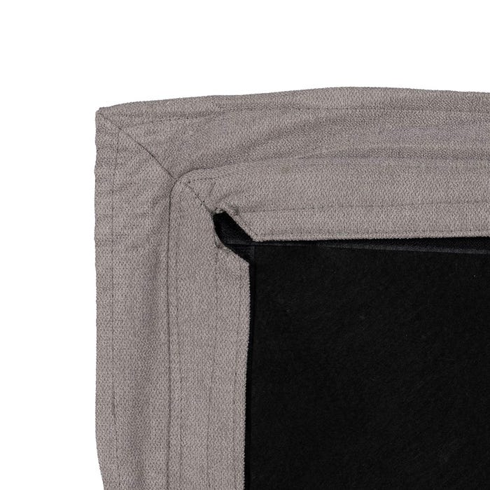 Cabecero Taupe Tejido Dormitorio 160 X 8 X 100 Cm