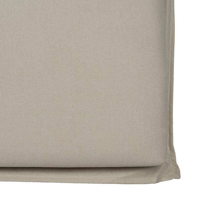 Cabecero Beige Tejido Dormitorio 190 X 8 X 100 Cm