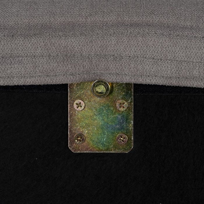 Cabecero Taupe Tejido Dormitorio 190 X 8 X 100 Cm