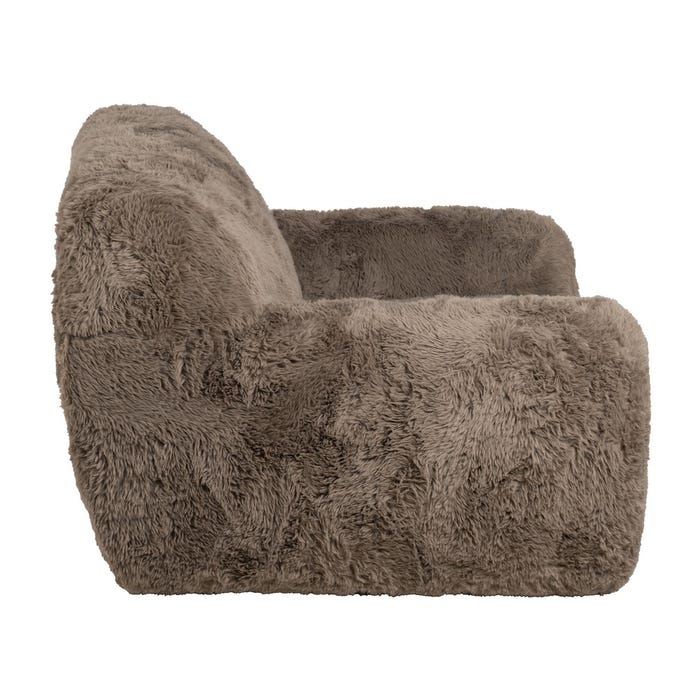 Sillón Taupe Tejido 124 X 107 X 79,50 Cm