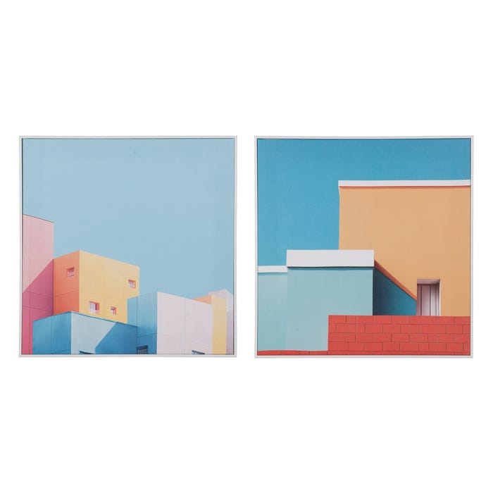 Cuadro Impresión Edificio 2/M Decoración 50 X 2,20 X 50 Cm