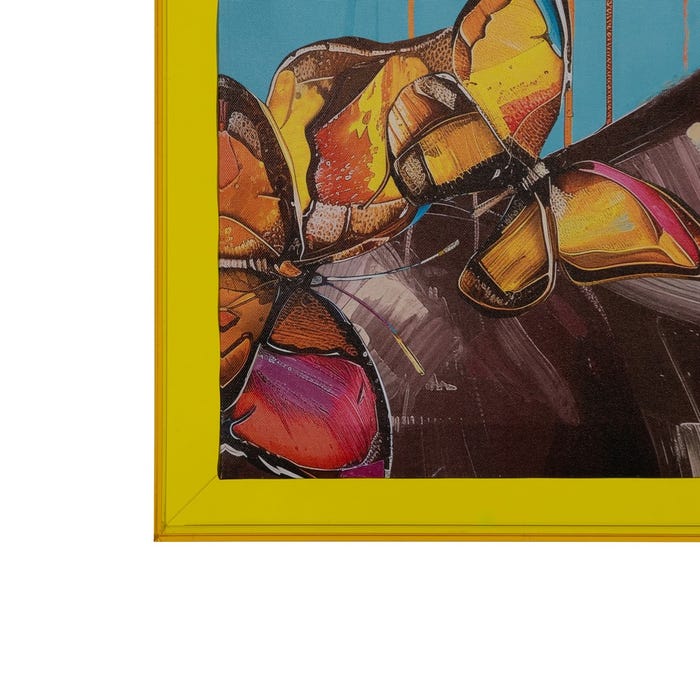Abstract Print Painting Decoration 80 X 3.30 X 120 Cm