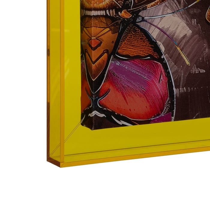 Abstract Print Painting Decoration 80 X 3.30 X 120 Cm