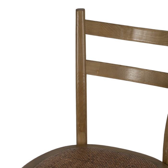 Natural Elm Wood Contract Chair 45 x 54 x 88.50 cm