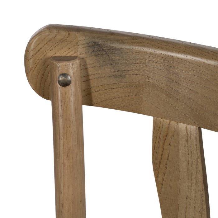 Natural Elm Wood Contract Chair 48 x 47 x 88.50 cm