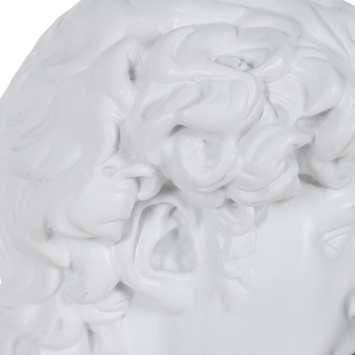 David Table Lamp White Resin 21 X 21 X 30 Cm