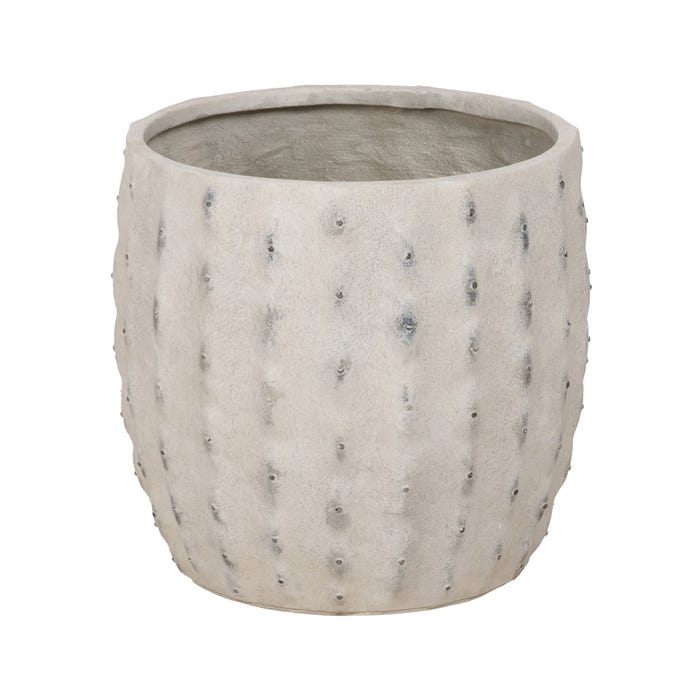Decoração para vaso de flores em creme de magnésio S/3 43,50 x 43,50 x 43,50