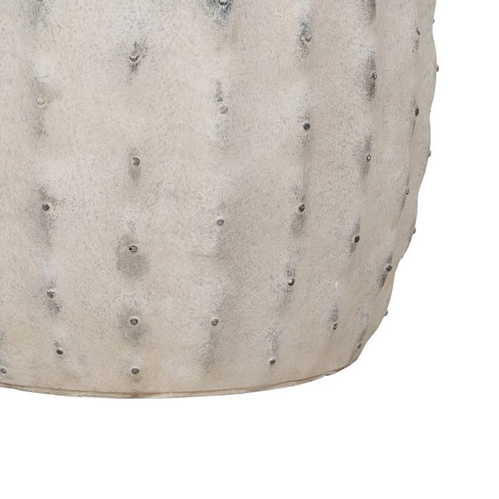 Decoração para vaso de flores em creme de magnésio S/3 43,50 x 43,50 x 43,50