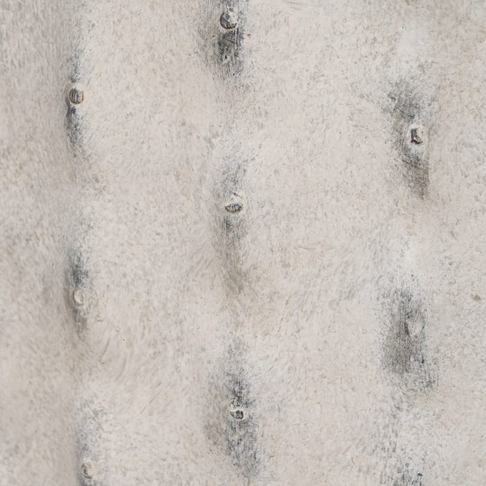 Decoração de vaso de magnésio creme S/3 34,50 x 34,50 x 54 cm
