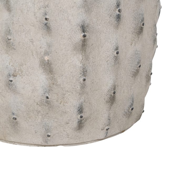 Decoração de vaso de magnésio creme S/3 34,50 x 34,50 x 54 cm