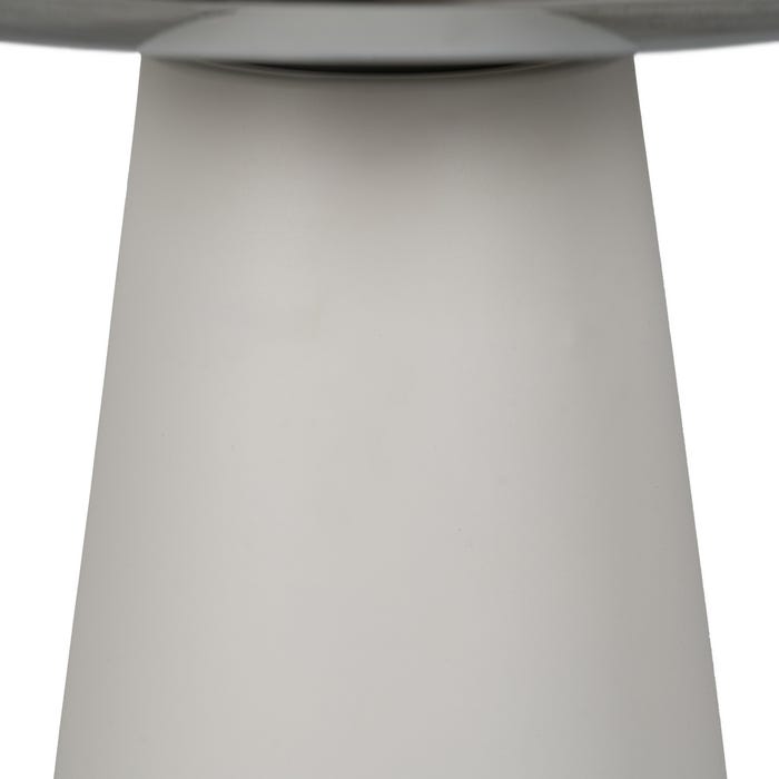 Black and White Metal Decoration Table 50 x 50 x 55 cm