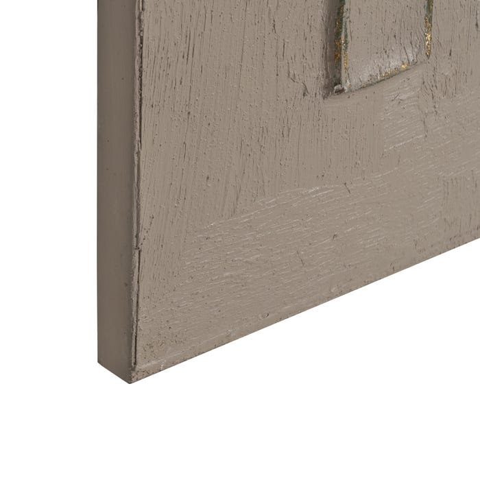 Relief Painting 2/M Canvas Decoration 80 X 3.50 X 80 Cm