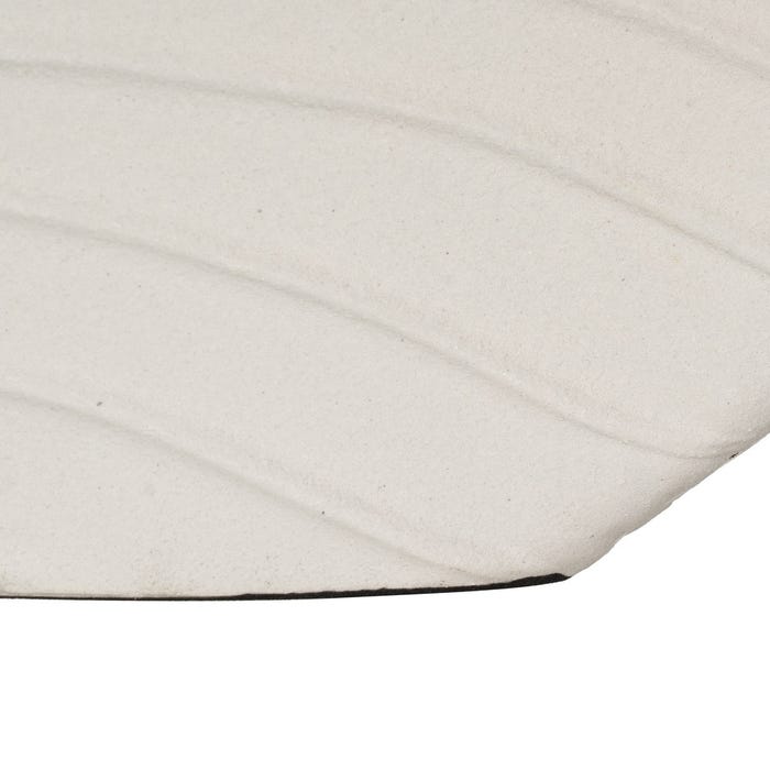 Jarrón Blanco Metal Decoración 41,50 X 14 X 41,50 Cm