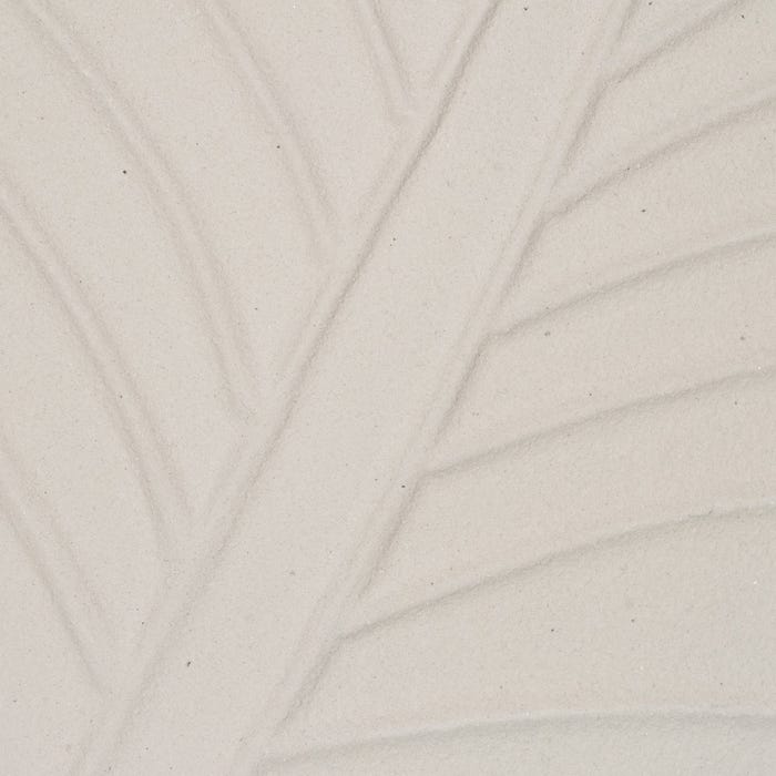 Jarrón Blanco Metal Decoración 32,50 X 13 X 32,50 Cm