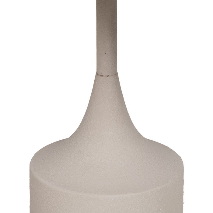 Mesita Blanco Metal-Espejo 45 X 45 X 46 Cm