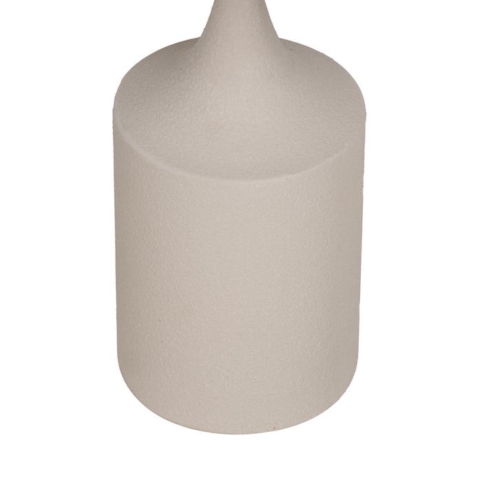 Mesita Blanco Metal-Espejo 45 X 45 X 46 Cm