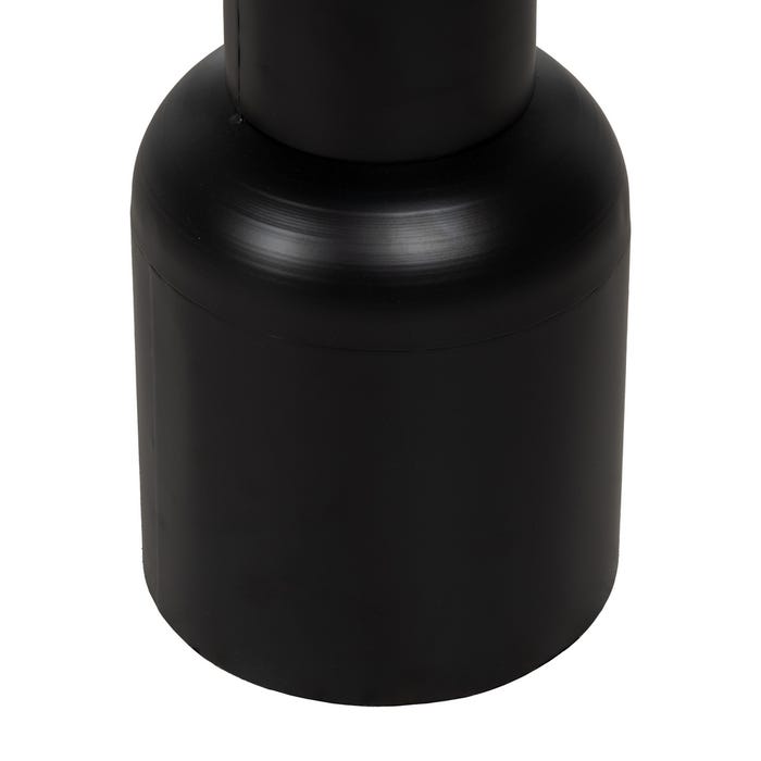 Mesita Negro Metal-Mármol 45 X 45 X 46 Cm