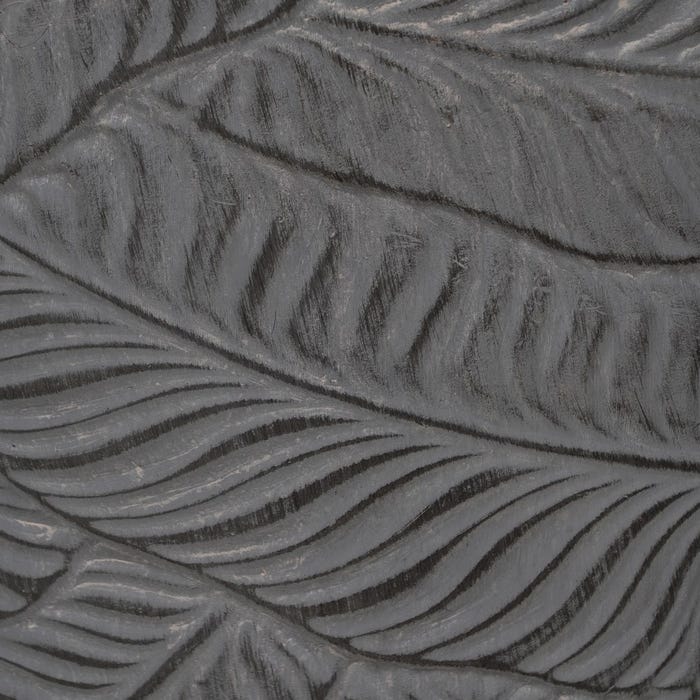 S/3 Maceteros Gris Fibra De Magnesio 37 X 37 X 35 Cm