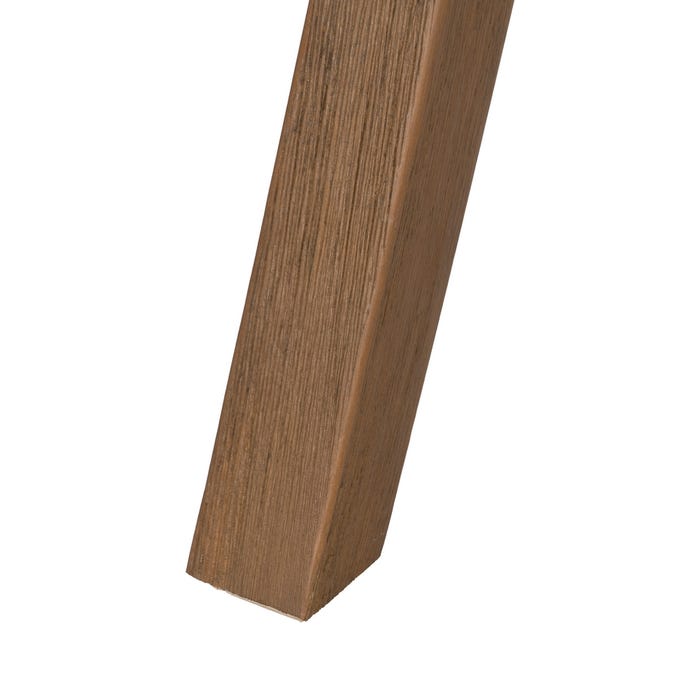 Taupe Birch Wood Chair Living Room 58 X 59.50 X 68.50 Cm