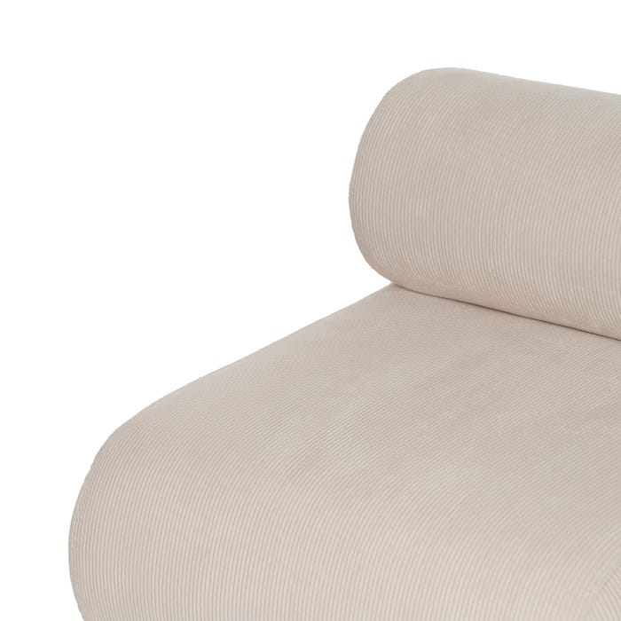 Sillón Blanco Roto Madera De Abedul 63 X 90 X 75 Cm