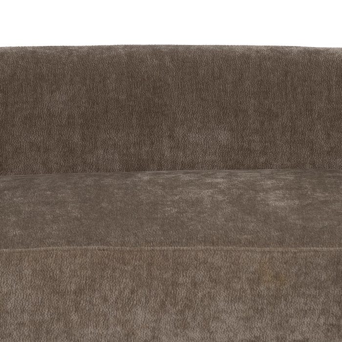 Sofá Taupe Madera De Abedul Salón 142 X 73 X 68 Cm