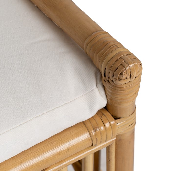 Silla Fibra Natural Salón 57 X 57 X 90 Cm